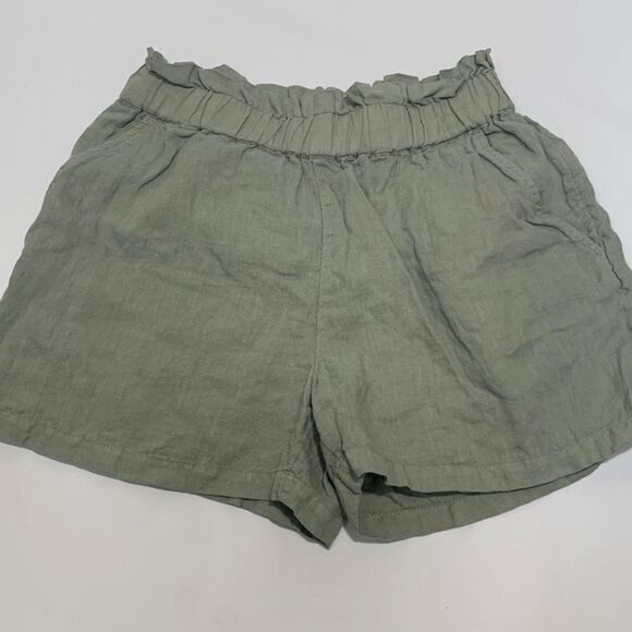 C&C California Linen Army Green Short - Picture 1 of 5